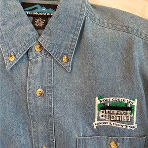 Blue Denim Shirt